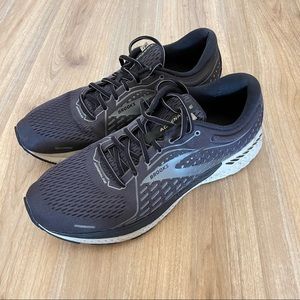 Brooks Adrenaline GTS 21 (1103491D171) Gray Running Shoes Lace Up Men's Size 12D